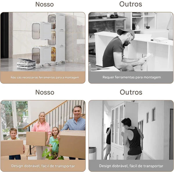 Armário de Armazenamento Fino de Banheiro - 🔥Novo Modelo🔥