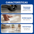 Revestimento de Piso Epóxi com Acabamento de Mármore de Alto Brilho + BRINDE HOJE 🔥Kit Ferramentas de Aplicação🔥