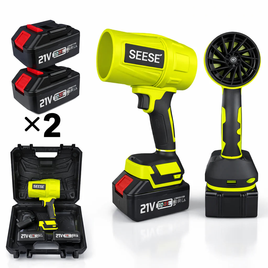 SEESE Pro™  Soprador Turbo Compacto - Casa, Carro, Sitio, Chacara, Fazenda + Brinde Hoje (1 Bateria Reserva)