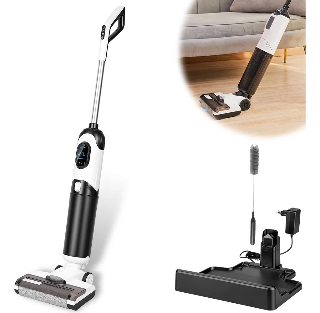 Limpadora De Piso Eletrônica 13000pa 3 Em 1 110v-240v